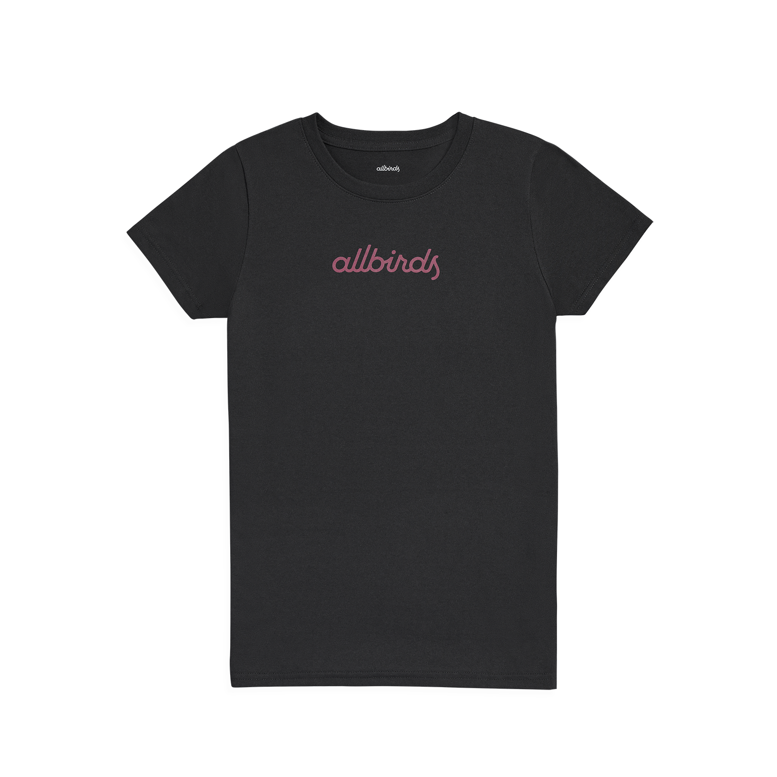 Women's Recycled Tee - Logo - Natural Black