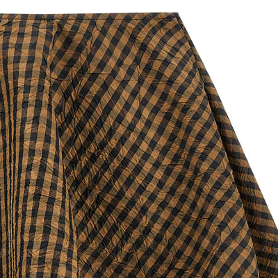 Ganni Crinckled Taffetà Skirt
