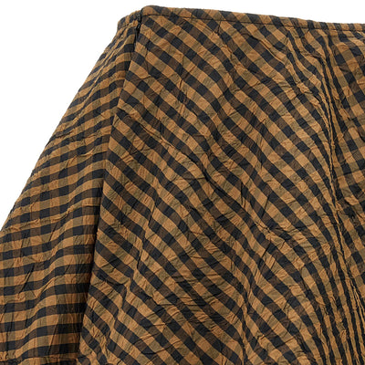 Ganni Crinckled Taffetà Skirt