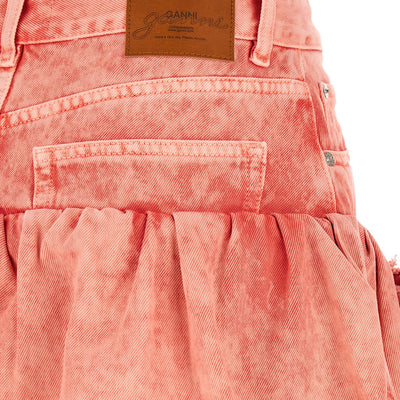 Ganni Denim Jeans Skirt