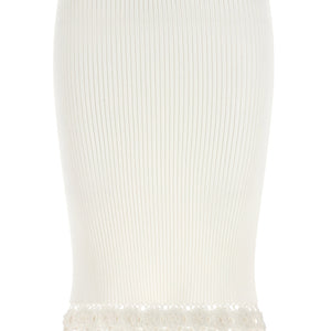 Ganni Cotton Crochet Skirt