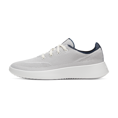 Women's Tree Runner Go - Light Grey/True Navy (Blizzard Sole)