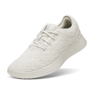 Men's Wool Runner Go - Fluff - Natural White (Natural White Sole)