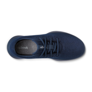 Men's Wool Runner Go - Deep Navy (True Navy Sole)