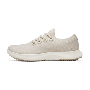 Women's Wool Dasher Mizzles - Stony Cream (Natural White Sole)