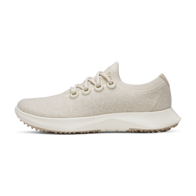 Women's Wool Dasher Mizzles - Stony Cream (Natural White Sole)