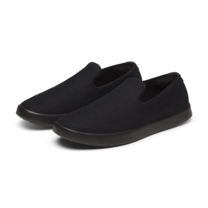 Men's Wool Loungers - Natural Black (Natural Black Sole)