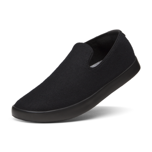 Men's Wool Loungers - Natural Black (Natural Black Sole)