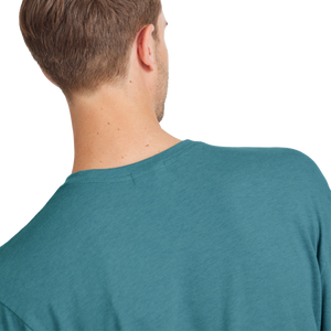 Men's Soft Merino Long Sleeve Tee - Chasm Teal