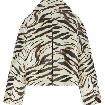Ganni Laminated Fabric Jacket