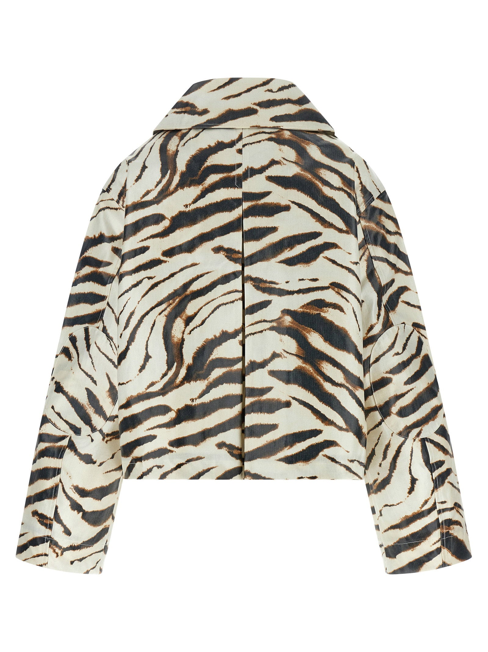 Ganni Laminated Fabric Jacket