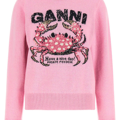 Ganni Crab Sweater