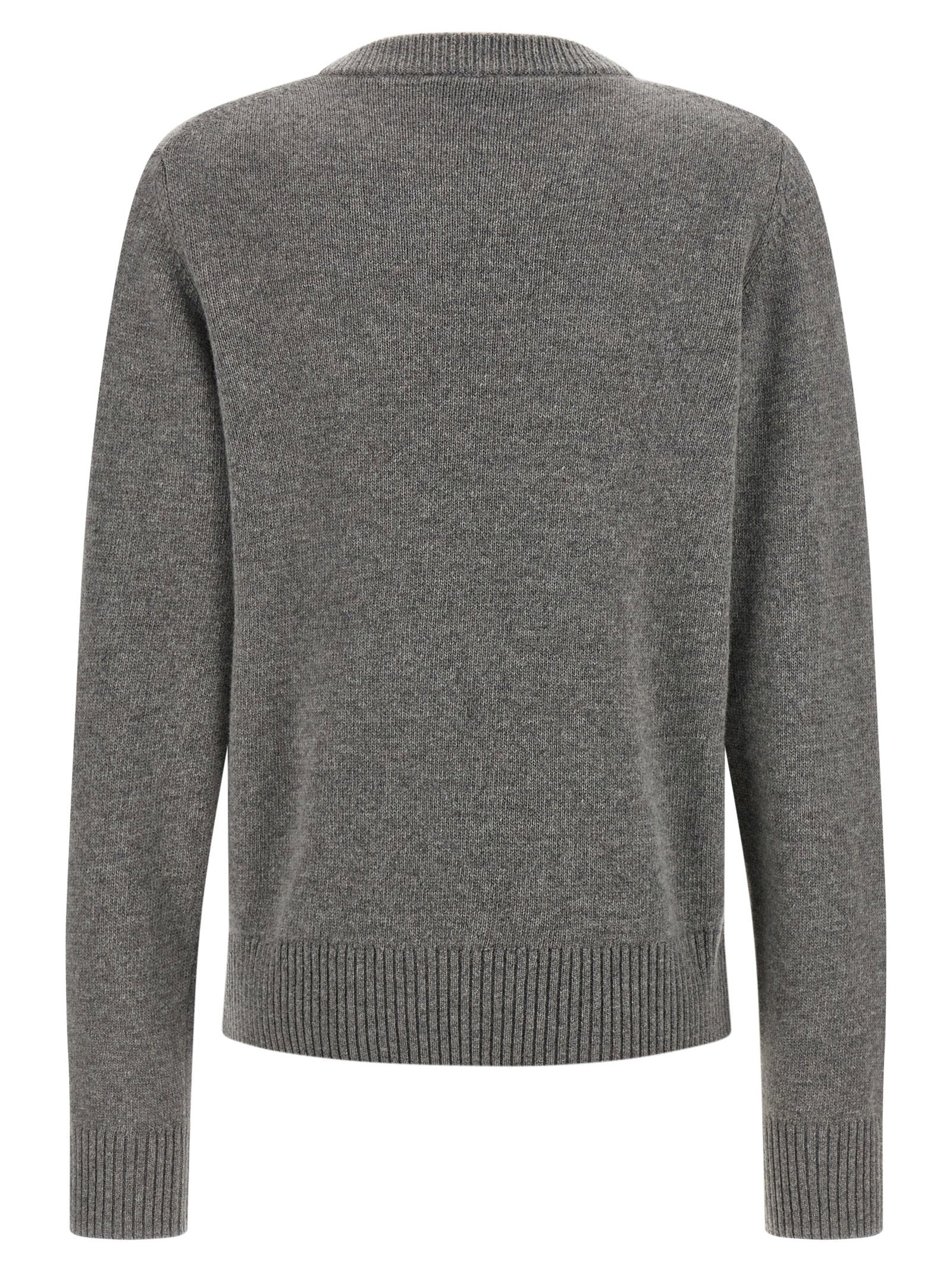 Ganni Sweater With Front Intarsia