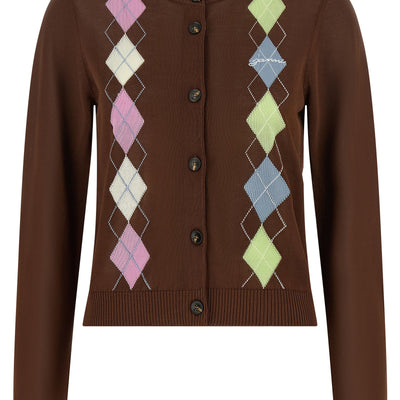 Ganni Argyle Cardigan