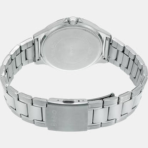 Enticer Men Quartz White Dial Multi-Function Stainless Steel Watch A1174