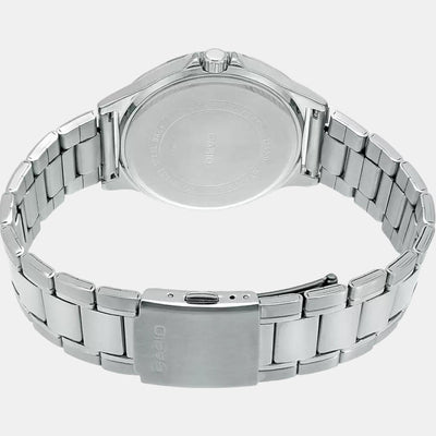 Enticer Men Quartz White Dial Multi-Function Stainless Steel Watch A1174