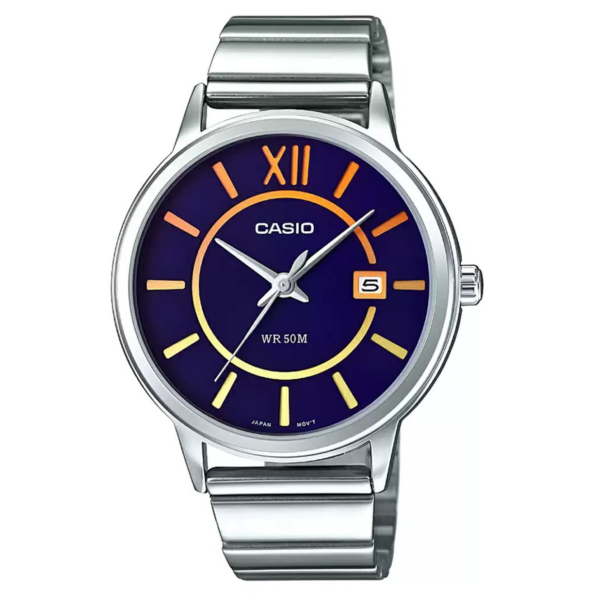 Casio Enticer Blue Dial Men 42mm