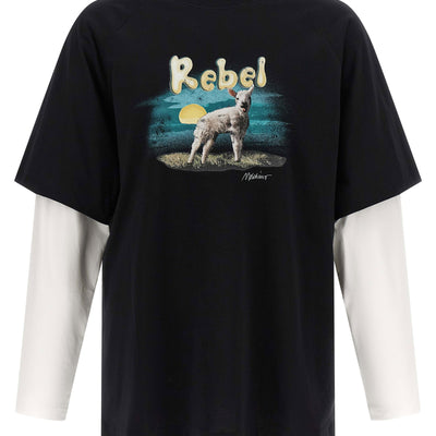 Moschino Double Layer Rebel T-shirt