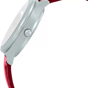 Casio Enticer Red Dial Women 34mm
