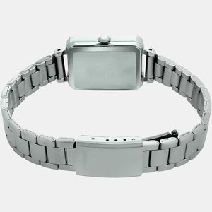 Enticer Women Quartz White Dial Analog Stainless Steel Watch A134