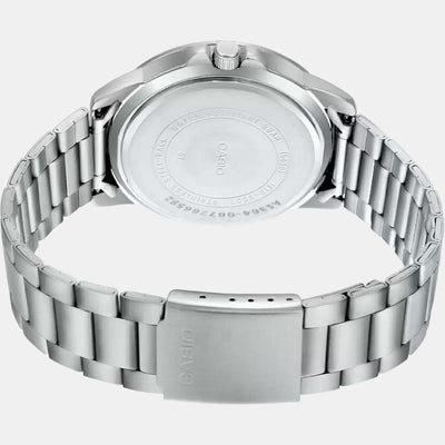 Enticer Men Quartz Blue Dial Analog Stainless Steel Watch A1364