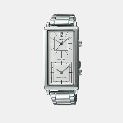 Enticer Women Quartz White Dial Analog Stainless Steel Watch A1393