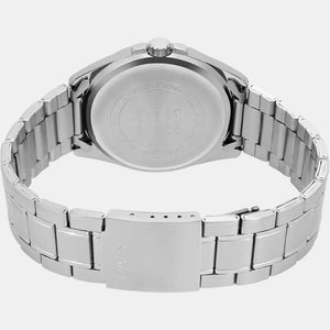 Enticer Men Quartz Black Dial Analog Stainless Steel Watch A1512