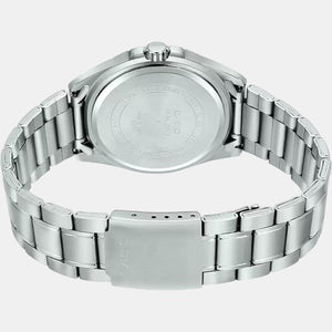 Enticer Men Quartz Blue Dial Analog Stainless Steel Watch A1513