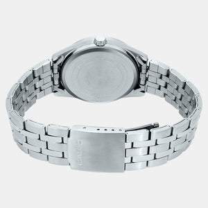 Enticer Men Quartz Blue Dial Analog Stainless Steel Watch A1516