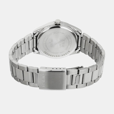 Enticer Men Quartz White Dial Analog Stainless Steel Watch A1539