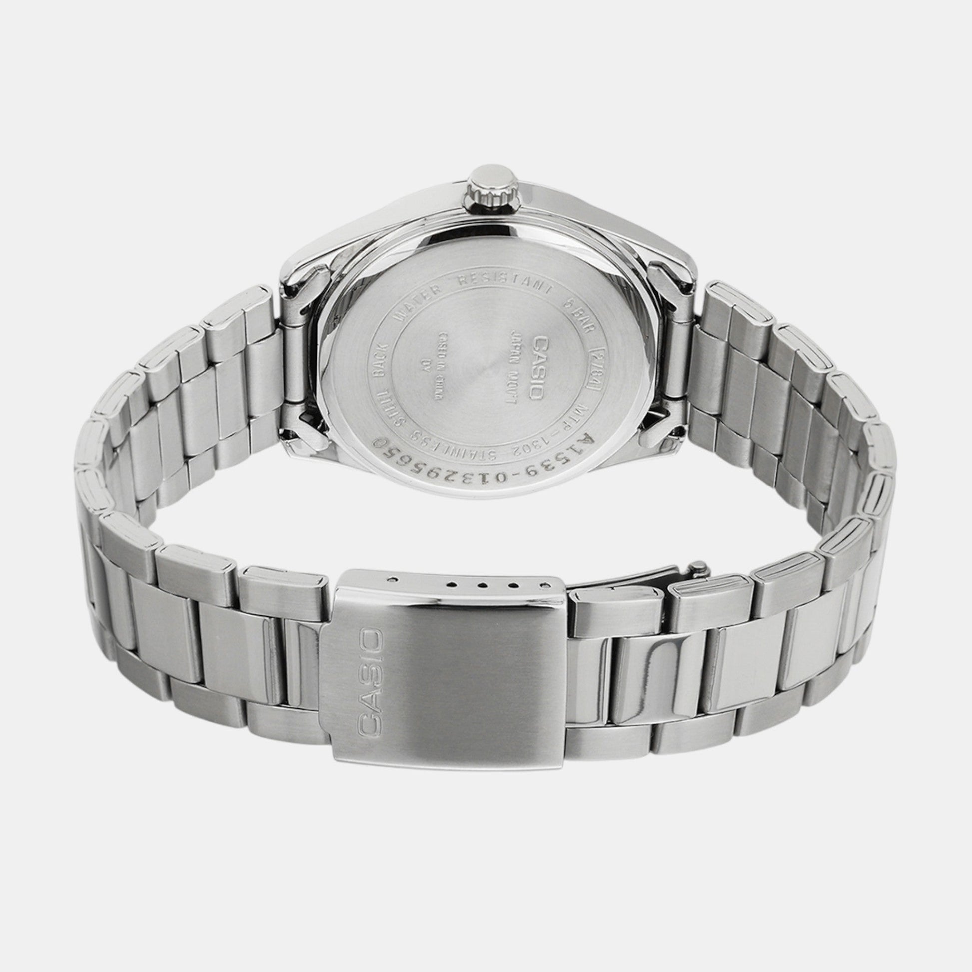 Enticer Men Quartz White Dial Analog Stainless Steel Watch A1539