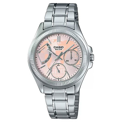 Casio Enticer Pink Dial Women 33.3mm