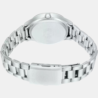 Enticer Women Quartz White Dial Chronograph Stainless Steel Watch A1597