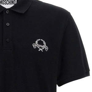 Moschino Logo Embroidery Polo Shirt