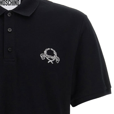 Moschino Logo Embroidery Polo Shirt