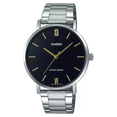 Casio Enticer Black Dial Men 40mm
