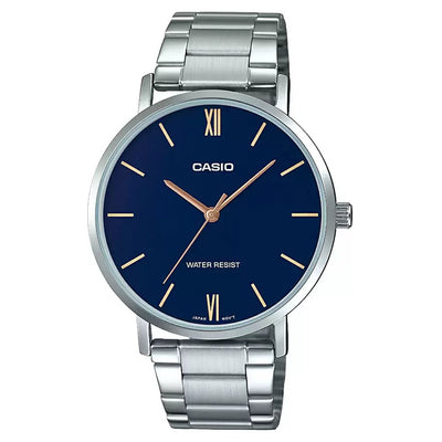 Casio Enticer Blue Dial Men 40mm