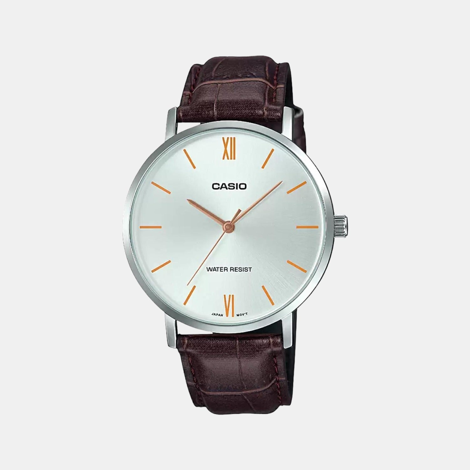 Enticer Men Quartz White Dial Analog Leather Watch A1618