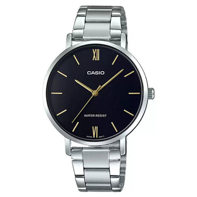 Casio Enticer Black Dial Women 34mm