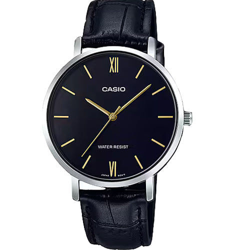 Casio Enticer LTP-VT01 series Black Dial Women 34mm A1626 LTP-VT01L-1B