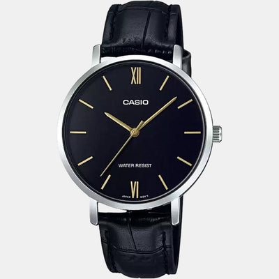Enticer Women Quartz Black Dial Analog Leather Watch A1626