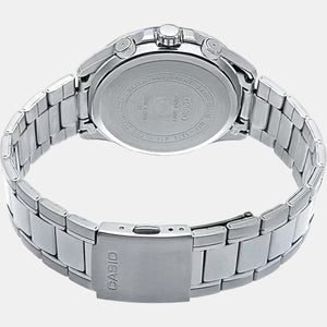 Enticer Men Quartz Black Dial Chronograph Stainless Steel Watch A1646