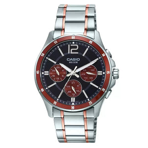 Casio Enticer Brown Dial Men 43.5mm