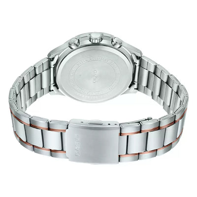 Casio Enticer Black & Blue Dial Men 42mm