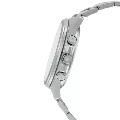 Casio Enticer Silver Dial Men 42mm