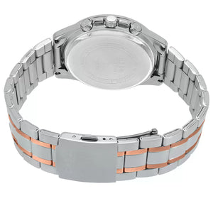 Casio Enticer Silver Dial Men 42mm