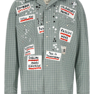 Maison Mihara Yasuhiro Shirt Adhesive Decorations