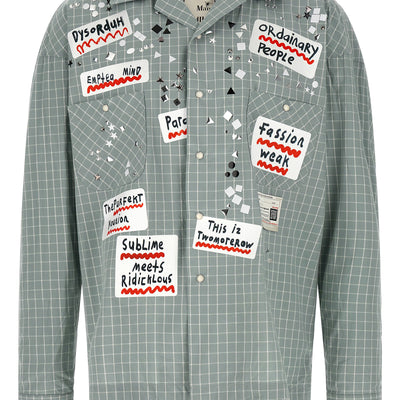 Maison Mihara Yasuhiro Shirt Adhesive Decorations