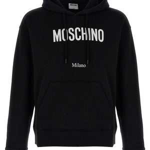 Moschino Logo Print Hoodie