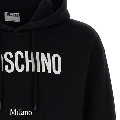 Moschino Logo Print Hoodie